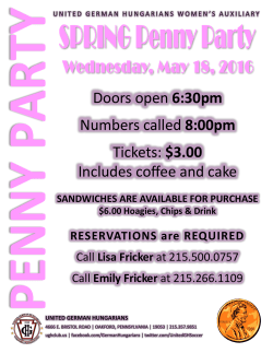 Doors open 6:30pm Numbers called 8:00pm Tickets: $3.00 Includes