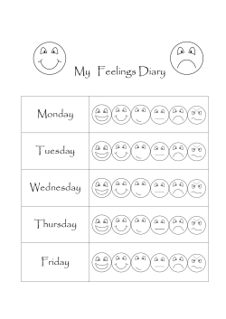 My Feelings Diary - Primary Resources