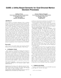 GUBS: a Utility-Based Semantic for Goal