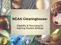 NCAA Clearinghouse