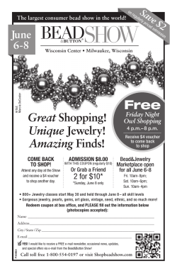 Great Shopping! Unique Jewelry! Amazing Finds!
