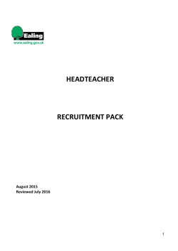 Headteacher - Ealing Grid for Learning