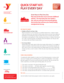 QuiCK start Kit: Play EvEry Day