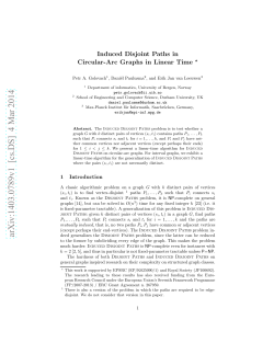 Induced Disjoint Paths in Circular