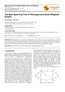 The Best Spanning Tree of Heterogeneous Node Weighted Graphs