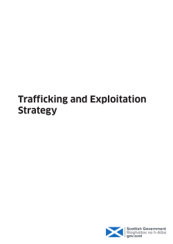 Trafficking and Exploitation Strategy