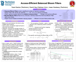 Blocked Bloom Filter