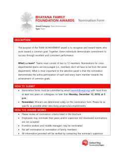 Team Achievement - United Way Toronto