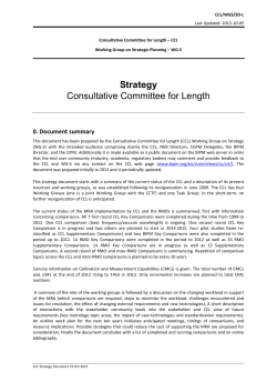 CCL strategy document / updated 2015