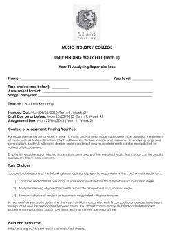 2013-T1-Yr-11-Music-Analysis-Task-Sheet