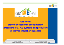 GIZ PFSTI Slovenian economic association of