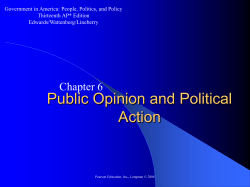 Public Opinion and Political Action - Greeley