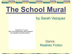 The School Mural by Sarah Vazquez
