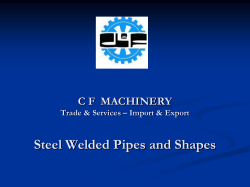 NewCo Steel Welded Pipes and Shapes
