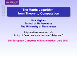 The Matrix Logarithm: from Theory to Computation