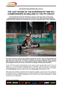 the last round of the european kf-kfj champs at the pfi