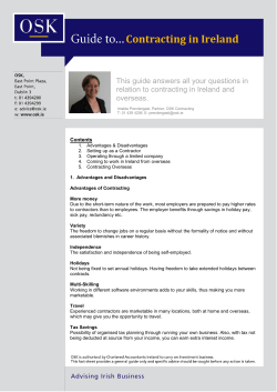 Contracting in Ireland