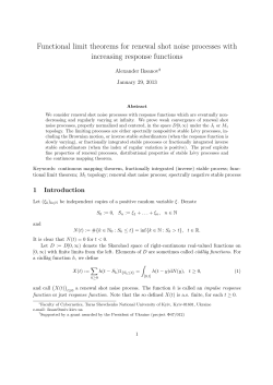 Functional limit theorems for renewal shot noise processes with
