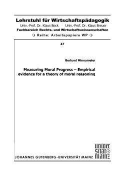 An analysis of Kohlberg`s &ldquo;stage 4 &frac12;&rdquo;