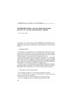 nondifferentiable and quasidifferentiable duality in
