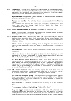 1 1927 Jan 6 Farms to let -The two farms of Minduff and Whitestripe