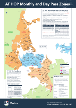 AT HOP Monthly and Day Pass Zones