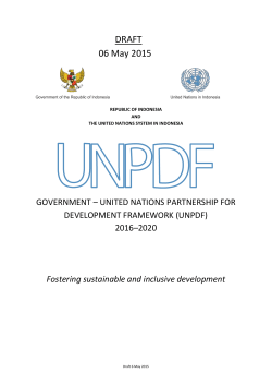 Priorities of the National Medium Term Development Plan