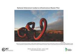 Arboretum Infrastructure Master Plan 2016