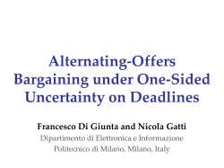 The Bargaining Problem in Automated Negotiations
