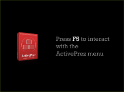ActivePrez Template