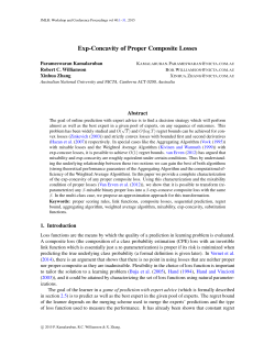 Exp-Concavity of Proper Composite Losses
