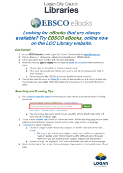 Looking for eBooks that are always available? Try