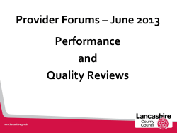 Standard 3: There is a commitment to ensuring fair exit from the