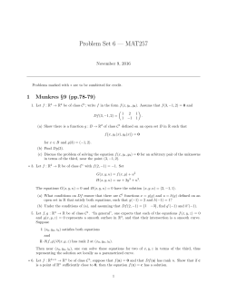 Problem Set 6 &mdash; MAT257