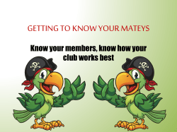 getting to know your mateys