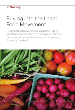 Buying into the Local Food Movement