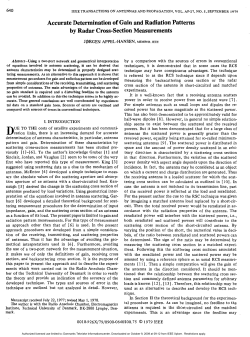 Accurate Determination of Gain and Radiation Patterns