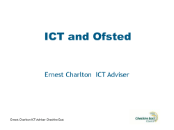 New Ofsted Framework