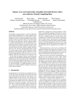 Sancus: Low-cost trustworthy extensible