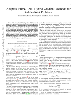 Adaptive Primal-Dual Hybrid Gradient Methods for Saddle