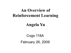 Q-Learning - UCSD Cognitive Science