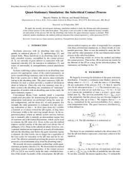 Quasi-Stationary Simulation: the Subcritical Contact Process ∑