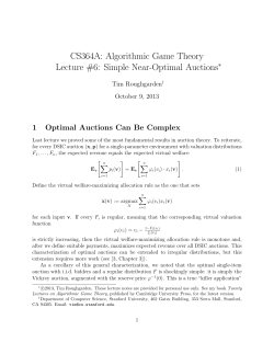 Simple Near-Optimal Auctions