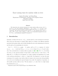 Exact mixing times for random walks on trees