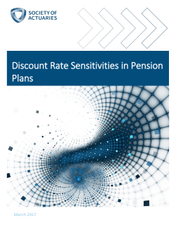 Discount Rate Sensitivities in Pension Plans