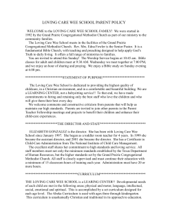 Click to Our Parent Policy (Word Doc)