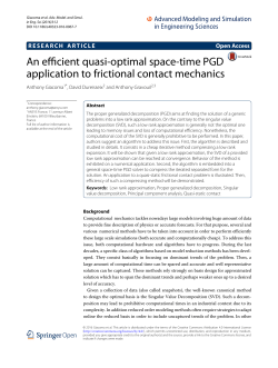 An efficient quasi-optimal space-time PGD application to frictional