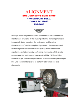 Alignment - Bob Johnson`s Body Shop