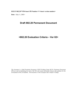 Evaluation Criteria Ver 02