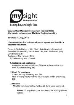 Click here to SUMIT minutes July 2014